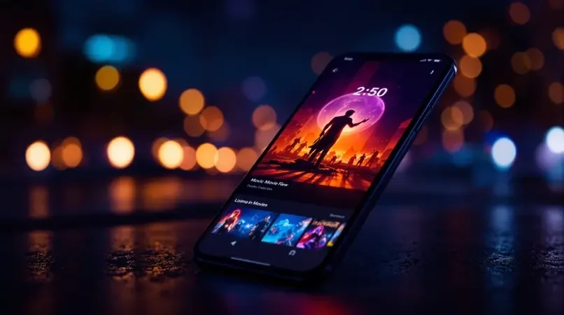 新视觉影视 APP 界面